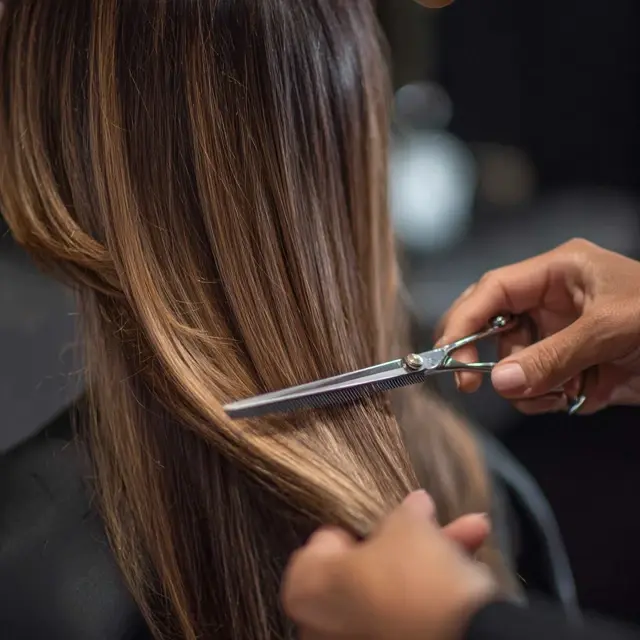 How to Blend Extensions with Thinning Hair Scissors - Thinning and Texturizing Scissors | Laravel