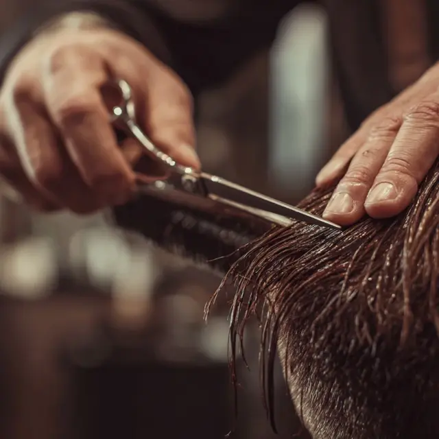 How to Blend Thick Hair with Thinning Scissors - Thinning and Texturizing Scissors | Laravel