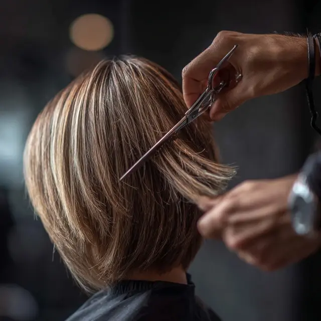 How to Cut Layers with Thinning Hair Scissors - Thinning and Texturizing Scissors | Laravel