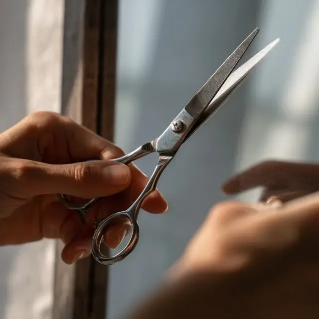 How to Safely Use Hair Scissors at Home - Home Use Hair Scissors | Laravel