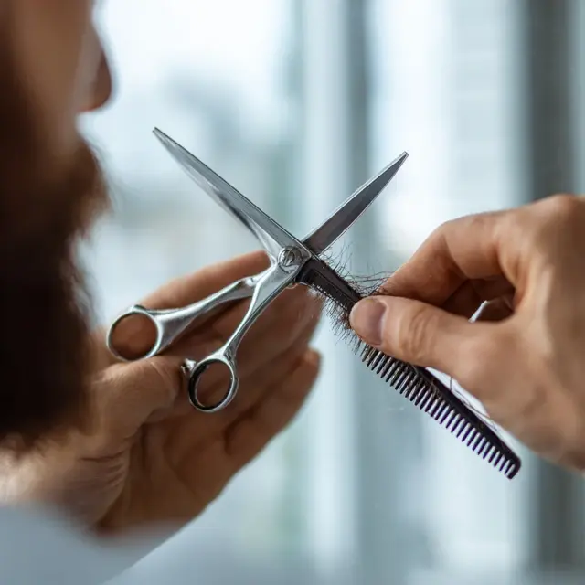 Hair Scissors for Trimming Men’s Hair at Home - Home Use Hair Scissors | Laravel