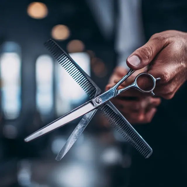 Left-Handed Hair Scissors for Smooth, Even Cuts - Ergonomic and Left-Handed Scissors | Laravel
